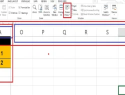 Cara Freeze Kolom di Excel, Membekukan Kolom Agar Terus Terlihat