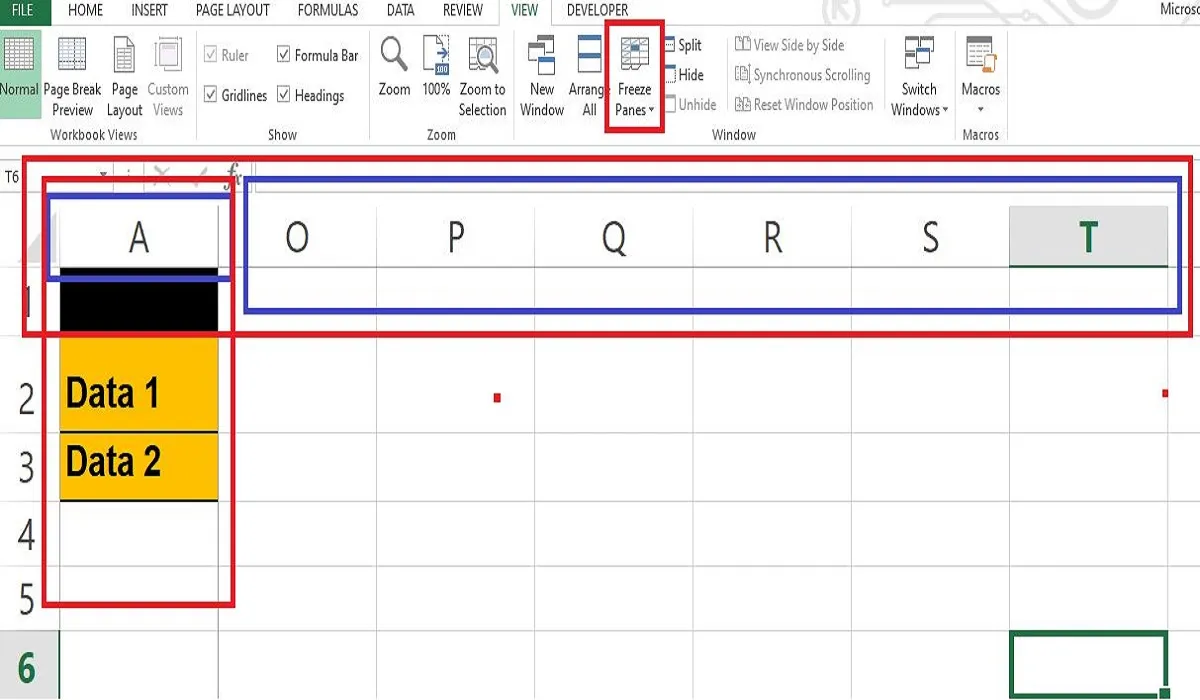 Cara Freeze Kolom di Excel, Membekukan Kolom Agar Terus Terlihat 1 Cara Freeze Kolom di Excel, Membekukan Kolom Agar Terus Terlihat