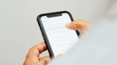cara salin teks dari gambar di iPhone