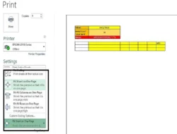 Cara Ngeprint di Excel Agar Tidak Terpotong