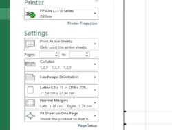 Cara Print dari Excel Langsung Dengan Hasil Terbaik