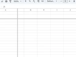 Cara Freeze Panes di Spreadsheet, Membekukan Baris dan Kolom Secara Mudah