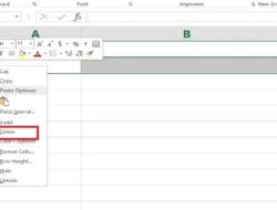 Cara Hapus Row Kosong di Excel, Baris Excel Bisa dihilangkan Dengan Mudah!