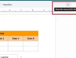 Cara Menampilkan Toolbar di Google Slides, Semua Tabs Akan Terlihat dan Muncul Kembali