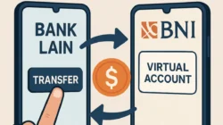 Cara Transfer ke Virtual Account BNI dari Bank Lain