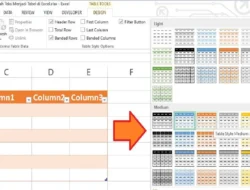 Cara Memberi Warna Pada Tabel Excel, Berikut Contoh dan Tutorial Lengkapnya