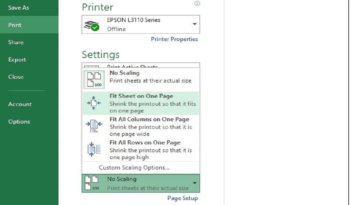 Cara Print Area di Excel, Semua Bagian Data Bisa Dicetak Dengan Rapi Tidak Terpotong