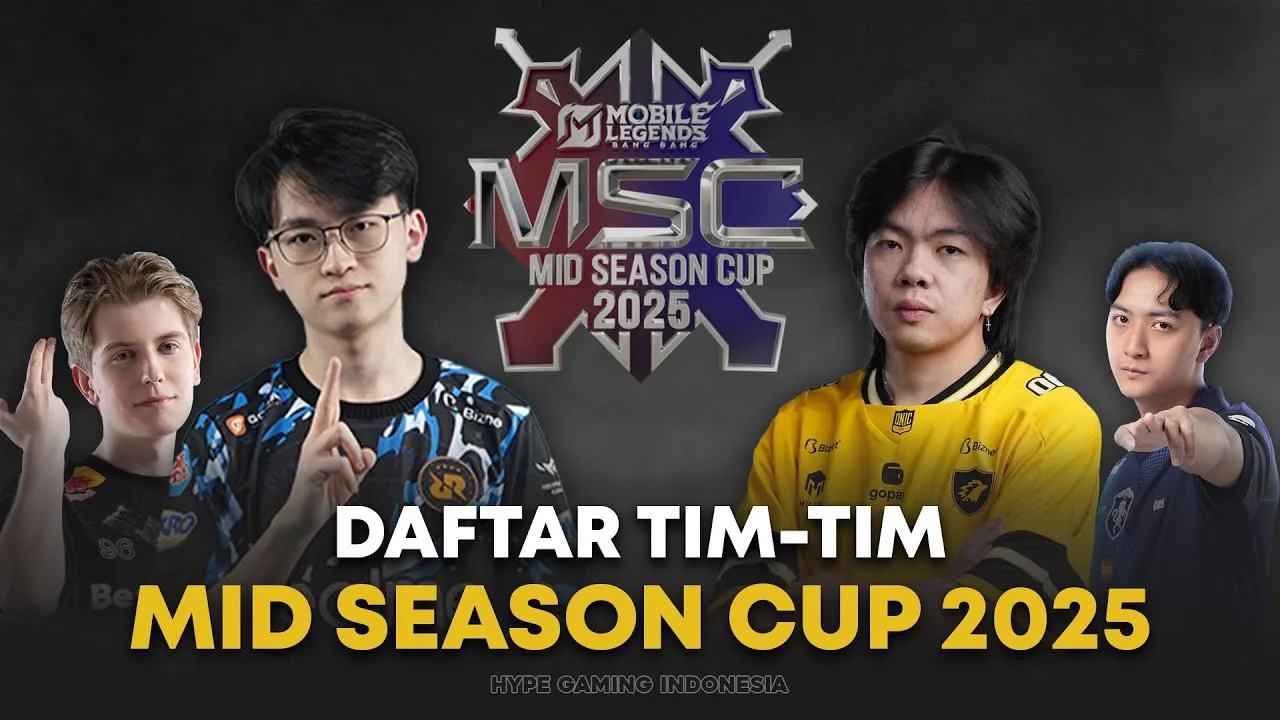 Hadiah MSC 2025 Tembus Rp48 Miliar, Begini Peta Jalan ONIC dan RRQ