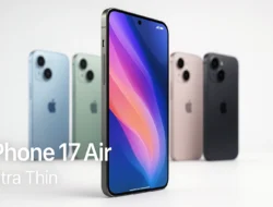 Bocoran Mengejutkan: Harga iPhone 17 Air Diprediksi Lebih Mahal dari Varian Plus di Seri Sebelumnya