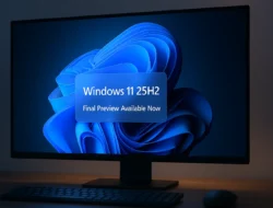 Update Windows 11 25H2 Tahap Final Tersedia, Pengguna Insider Bisa Coba Sekarang!