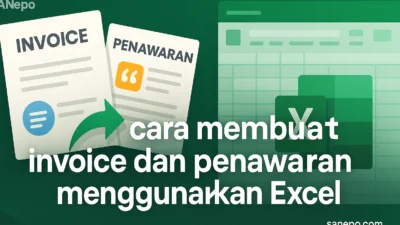 Cara Membuat Invoice dan Penawaran: 7 Elemen Ultimate dalam Template Excel Gratis Ini! 5 cara membuat invoice dan penawaran menggunakan Excel