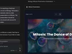 Fitur Canvas Diluncurkan, Gemini App Buat Presentasi dalam Hitungan Menit