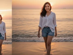 Tutorial dan Contoh Prompt Gemini AI Foto Pantai, Hasil Realistis