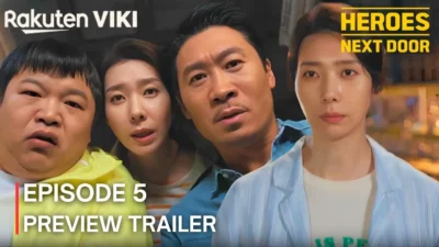 Link Nonton Heroes Next Door Episode 5 dan 6 Sub Indo: Aksi Kocak Pahlawan Kampung