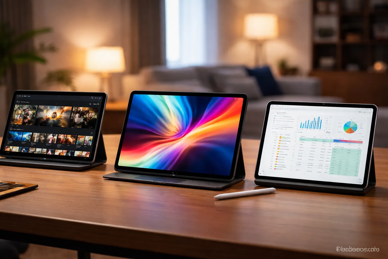 Perbandingan tablet terbaik harga 2 jutaan hingga 3 jutaan, Xiaomi Redmi Pad Pro, Samsung Galaxy Tab A9 Plus, dan Lenovo Tab M11