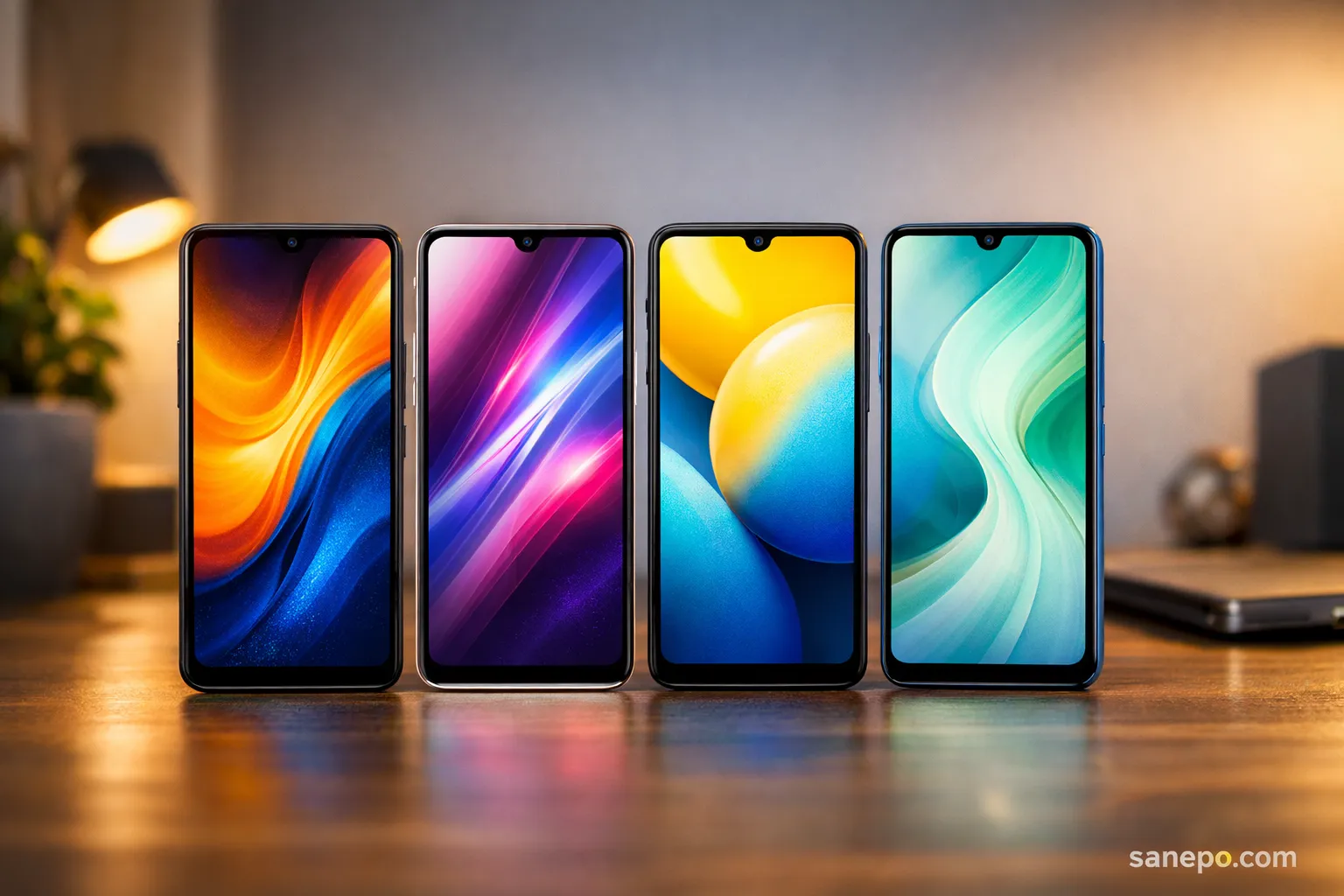 Ilustrasi 4 rekomendasi HP Helio G100 di bawah 2 juta termurah dengan spesifikasi gaming.