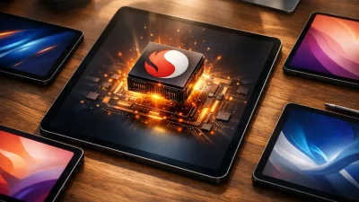 Koleksi tablet Snapdragon RAM 8GB termurah 2026 termasuk Lenovo Xiaoxin dan Poco Pad di atas meja kerja