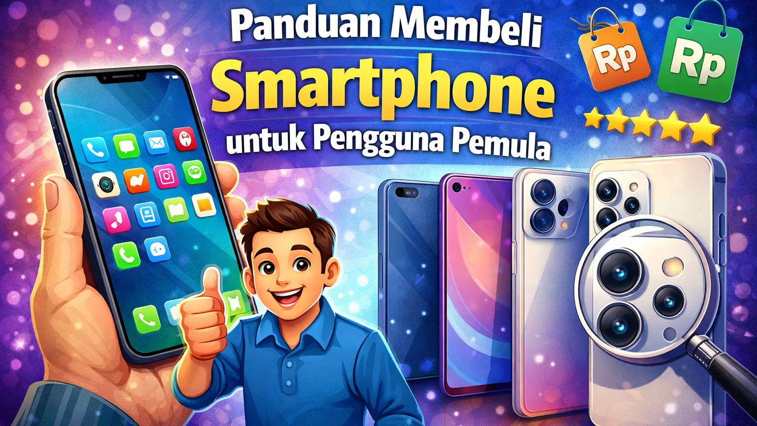 Panduan Membeli Smartphone untuk Pengguna Pemula